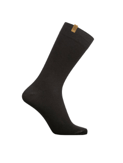 iZ Sock - Bomuldsstrømpe i sort . Unisex