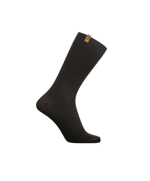 iZ Sock - Bomuldsstrømpe i sort . Unisex