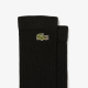 Lacoste 3-pak sorte bomuldsstrømper med logo unisex – størrelse 35–38