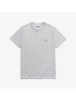 Lacoste grå V-hals T-shirt til herre regular fit – størrelse S, L og XL