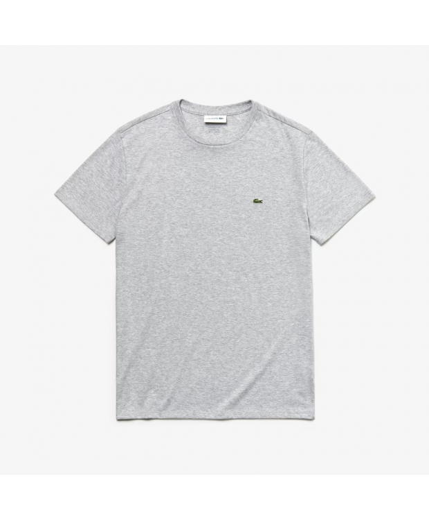 9: Lacoste T-shirt i Grå til Herre (Regular Fit)