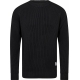 Resteröds strikket pullover sort til herre – S til 2XL