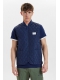 Resteröds quiltet zipvest navy til herre – S til 2XL