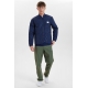 Resteröds quiltet zipjakke navy til herre – S til 2XL