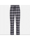 JBS flannel-pyjamasbukser til herre – sort ternet, str. XS, S, M, L, XL, 2XL og 3XL