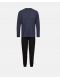 JBS bambusjersey-pyjamas til herre – navy og sort, str. S, M, L, XL, 2XL og 3XL