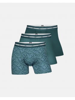 JBS 3-pak grønne boxershorts til herre – str. S, M, L og XL – produktbilleder 1-5