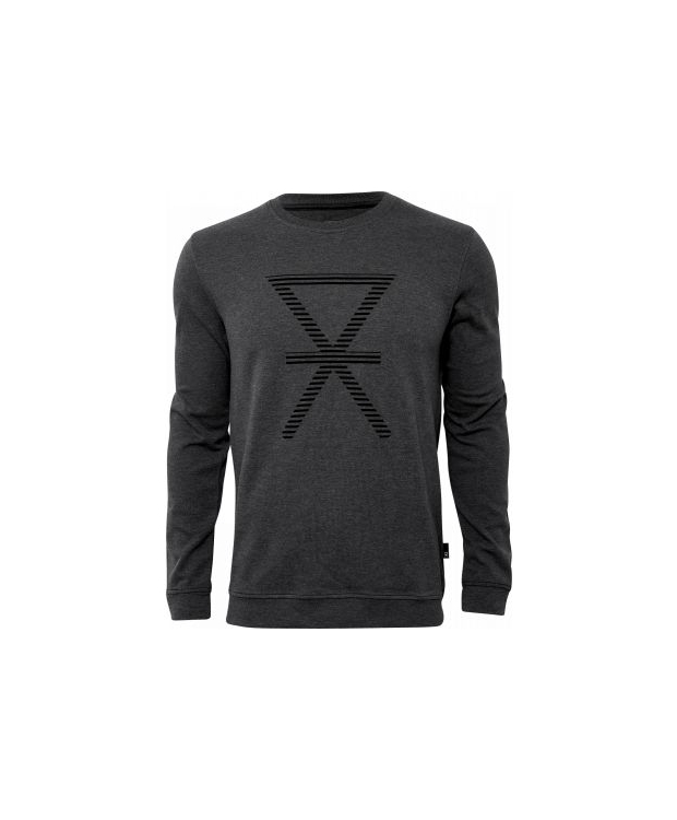 JBS of Denmark FSC Bambus Sweatshirt i Mørkegrå Melange til Herre - Blød & Temperaturregulerende