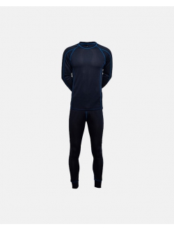 ProActive langt undertøjssæt i navy til herre – aktive størrelser S, M, L, XL og 2XL