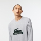 LACOSTE pyjamassæt i sort og grå til herre