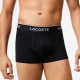 LACOSTE boxershorts & strømpe i gaveæske i sort til herre