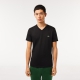 Lacoste klassisk v-hals T-shirt i sort til herre | Regular fit