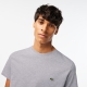 Lacoste grå V-hals T-shirt til herre regular fit – størrelse S, L og XL