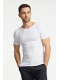 Lindbergh Acces 2-pak hvide T-shirts – aktive størrelser S, M, L, XL, XXL og XXXL