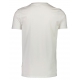Lindbergh hvid T-shirt med V-hals – aktive størrelser XS, S, M, L, XL, XXL og XXXL
