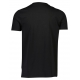 Lindbergh sort T-shirt med rund hals – aktive størrelser XS, S, M, L, XL, XXL og XXXL