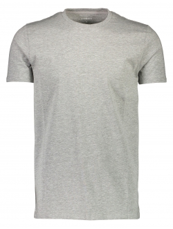 Lindbergh grå T-shirt med rund hals – aktive størrelser XS, S, M, L, XL, XXL og XXXL
