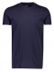 Lindbergh T-shirt m. rund-hals i navy til herre