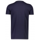 Lindbergh navy T-shirt med rund hals – aktive størrelser XS, S, M, L, XL, XXL og XXXL
