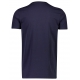 Lindbergh T-shirt m. rund-hals i navy til herre