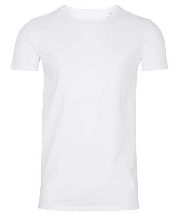 Se Lindbergh T-shirt m. rund-hals i hvid til herre hos Sokkeposten.dk