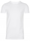 Lindbergh hvid T-shirt med rund hals – aktive størrelser XS, S, M, L, XL, XXL og XXXL