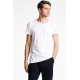 Lindbergh hvid T-shirt med rund hals – aktive størrelser XS, S, M, L, XL, XXL og XXXL