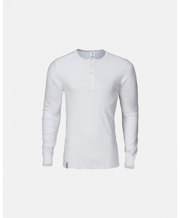 #2 - Dovre langærmet trøje i hvid til herre