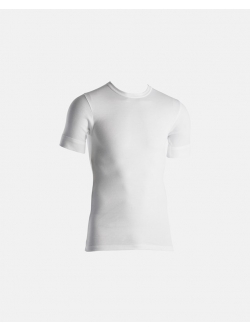 Dovre hvid T-shirt i økologisk bomuld til herre – størrelser S, M, L, XL og 2XL