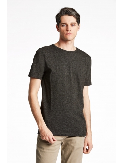 Lindbergh sort/deep black mix T-shirt til herre – størrelser XS, S, M, L, XL, XXL og XXXL