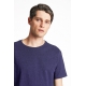 Lindbergh navy/deep navy mix T-shirt til herre – størrelser XS, S, M, L, XL, XXL og XXXL
