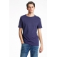 Lindbergh navy/deep navy mix T-shirt til herre – størrelser XS, S, M, L, XL, XXL og XXXL