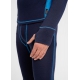 Dovre navy langærmet uldundertrøje med lynlås – størrelser S, M, L, XL og 2XL