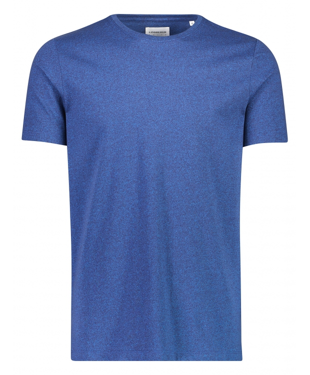 Se Lindbergh T-shirt i blå / bright blue mix til herre hos Sokkeposten.dk