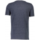 Lindbergh T-shirt i blå / bright navy mix til herre