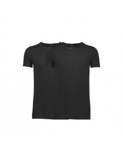 Lindbergh Acces 2-pak sorte T-shirts – aktive størrelser S, XL, XXL og XXXL