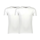 Lindbergh Acces 2-pak hvide T-shirts – aktive størrelser S, M, L, XL, XXL og XXXL