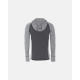 Dovre grå hættetrøje i 100% uld til herre – størrelser S, M, L, XL og 2XL