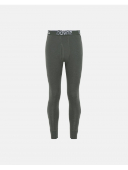 Dovre grønne lange uldunderbukser i 100% uld – størrelser S, M, L, XL og 2XL
