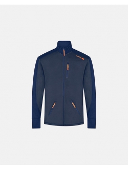 Dovre navy jakke i 100% uld til herre – størrelser S, M, L, XL og 2XL