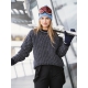 Dovre strik sweatshirt i navy