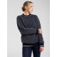 Dovre strik sweatshirt i navy