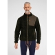 Dovre grøn Teddy-jakke i polyester og uld til herre – størrelser S, M, L, XL og 2XL