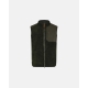 Dovre grøn Teddy-vest i polyester og uld til herre – størrelser S, M, L, XL og 2XL