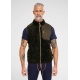 Dovre grøn Teddy-vest i polyester og uld til herre – størrelser S, M, L, XL og 2XL
