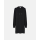 JBS of Denmark bambus hoodie dress / sweatkjole med hætte i sort til kvinder – XS, S, M, L, XL og 2XL