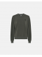 JBS of Denmark Women mørkeoliven sweatshirt med badge – XS, S, L, XL og 2XL