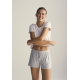 JBS of Denmark lysegrå bambusshorts til kvinder – XS, S, M, L, XL og 2XL