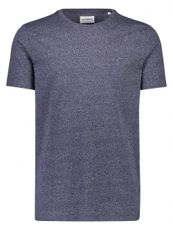 Lindbergh T-shirt i blå/ true navy mix til herre