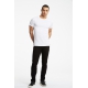Lindbergh White hvid 4-pak T-shirts til herre – S, M, L, XL og XXL